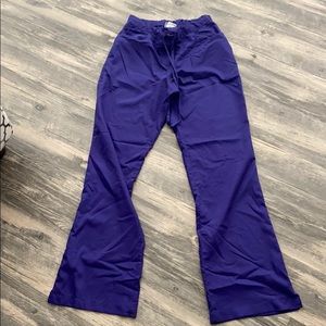 Greys Anatomy Scrub Pants Purple size XS TALL
